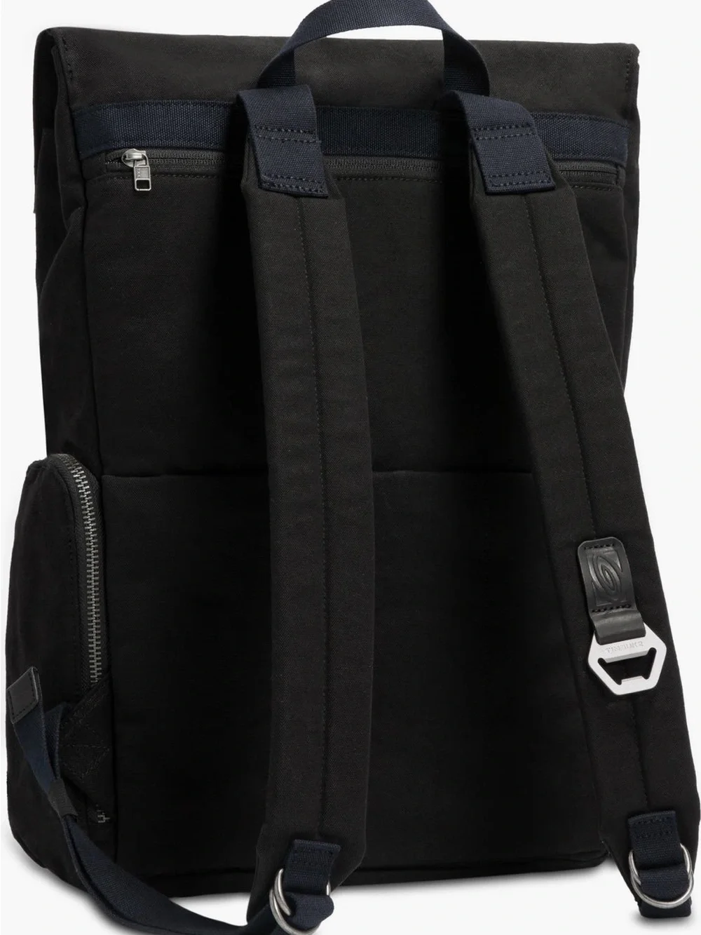 Timbuk2 Foundry Pack is a black canvas backpack